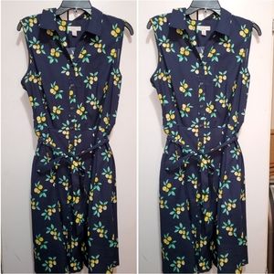 Cute Button-Up Midi Dress